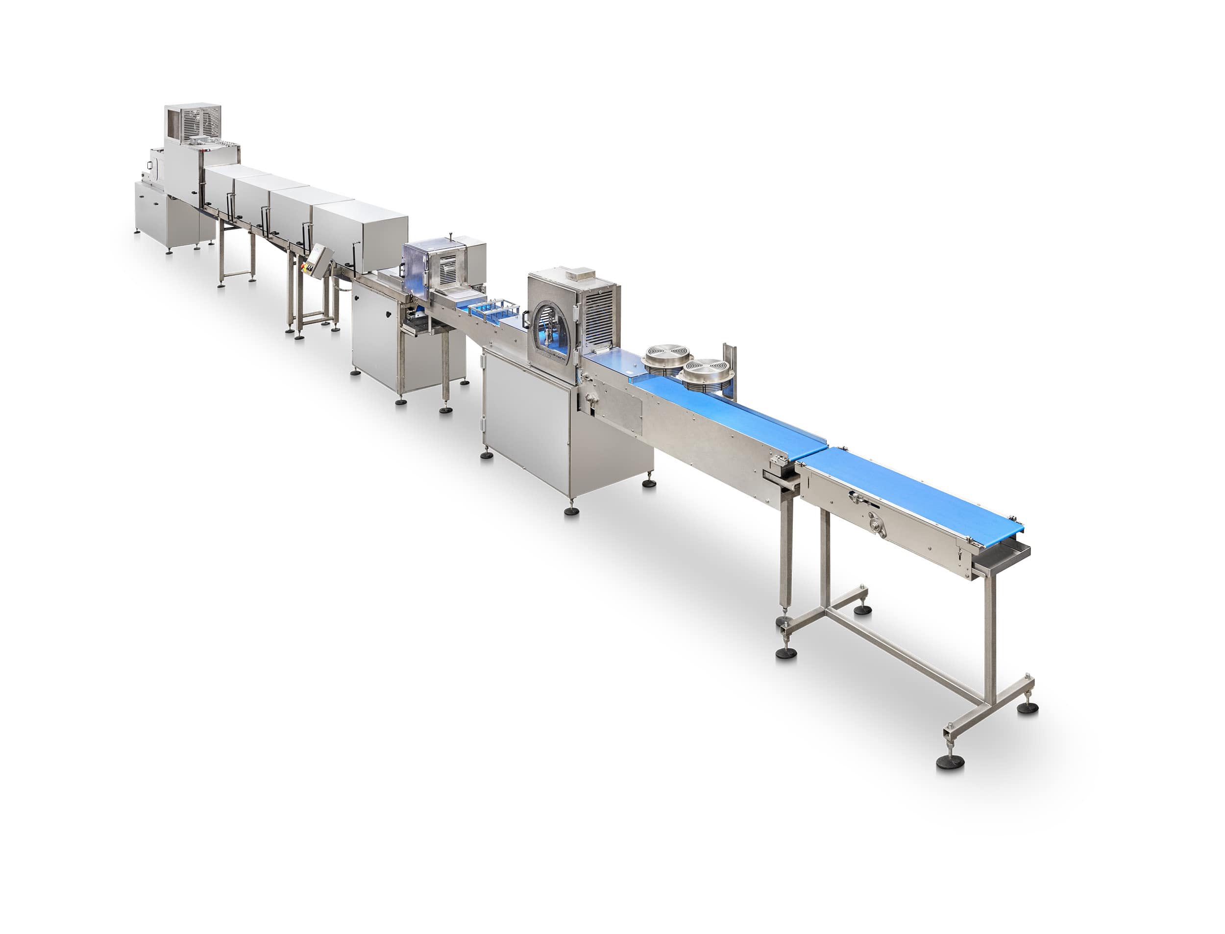 linea automatica di laminazione barrette energetiche