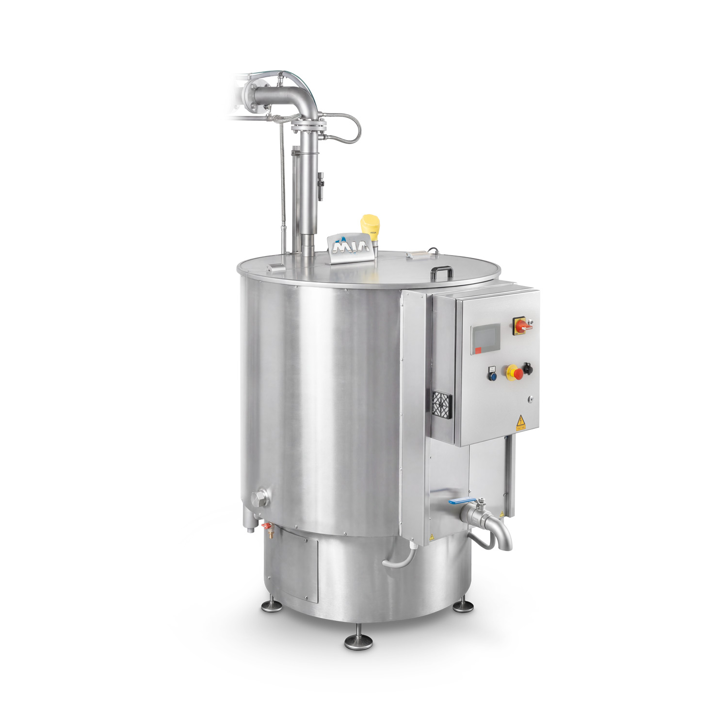 scioglitore / tank industriale per cioccolato, paste e creme